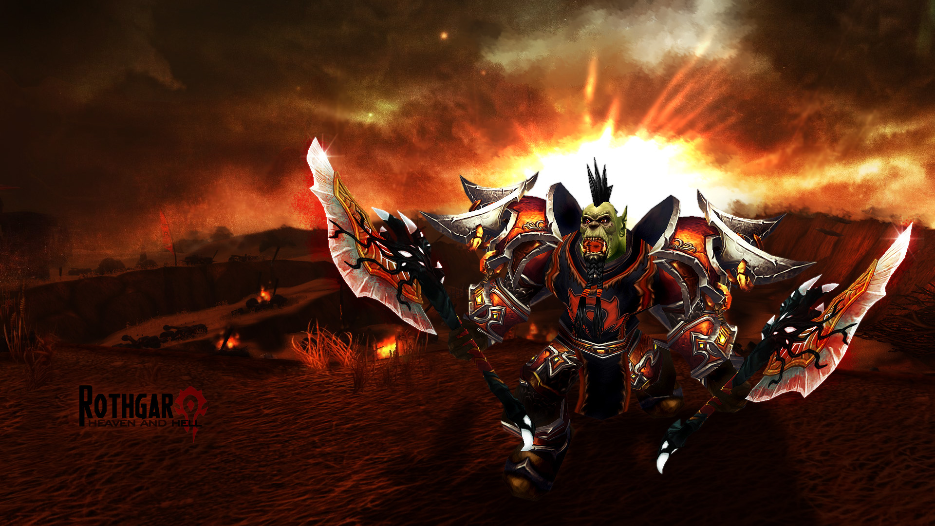 world of warcraft warrior Wallpapers