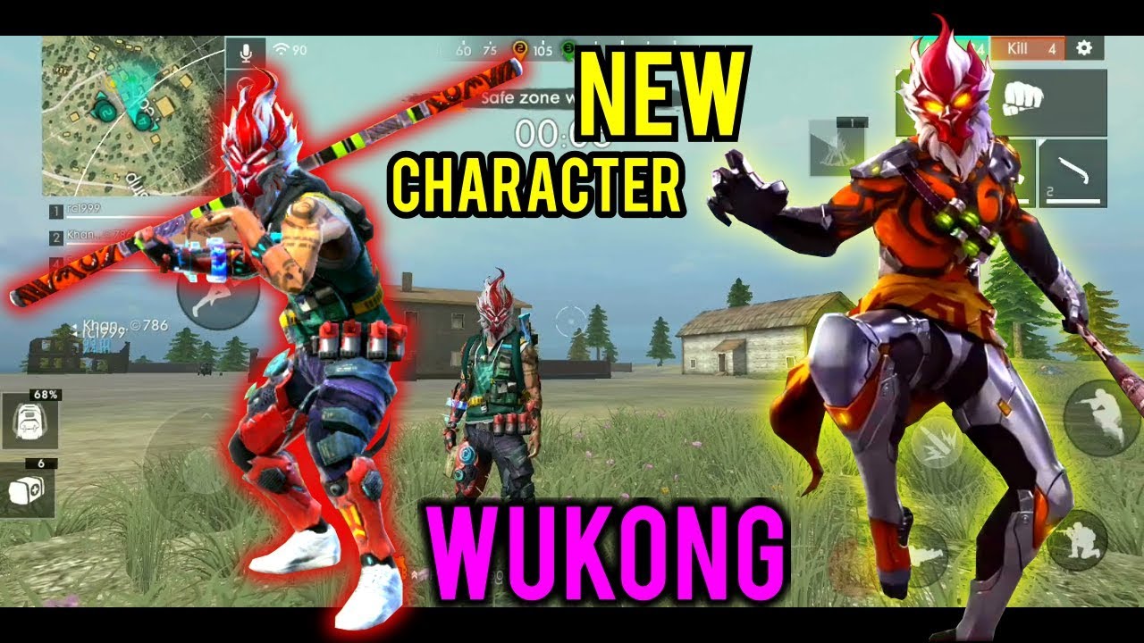 Wukong Free Fire Wallpapers
