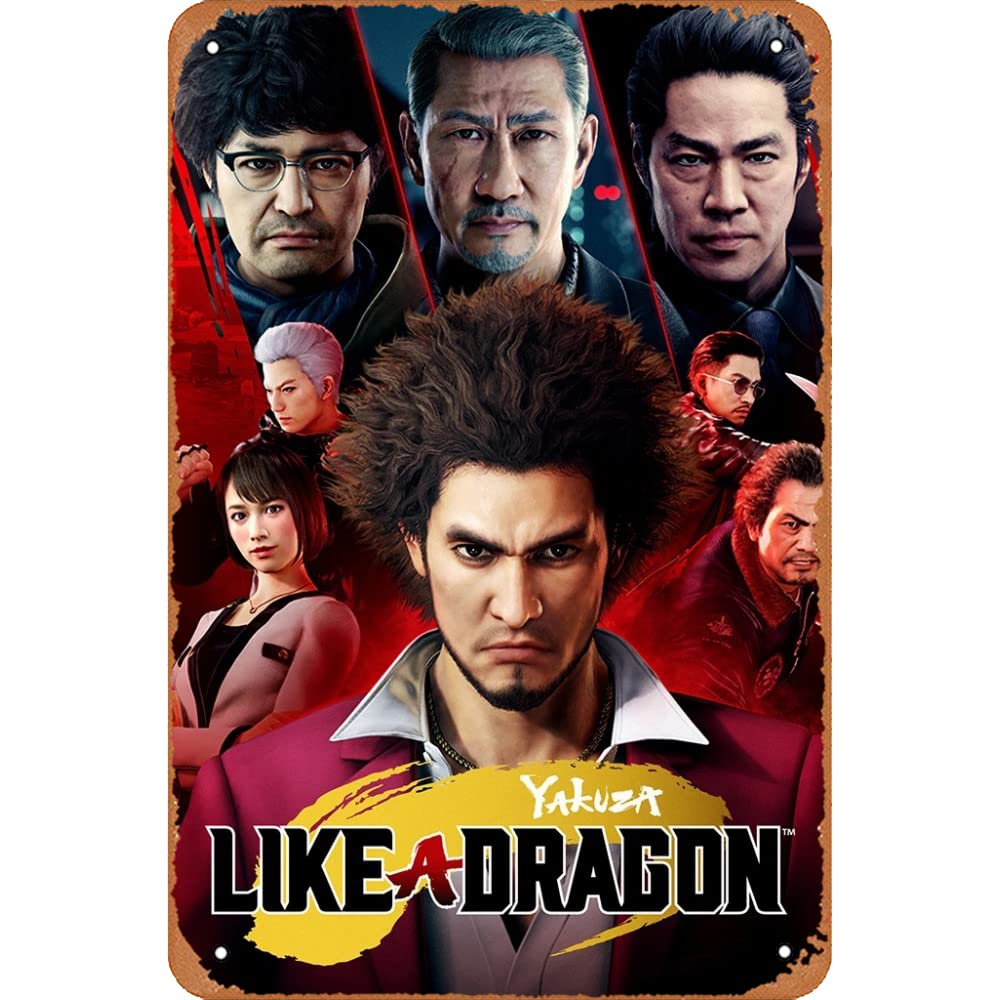 Yakuza Like a Dragon Poster Wallpapers