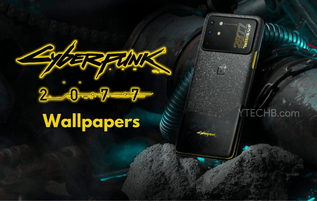 Yellow Background Cyberpunk 2077 Wallpapers