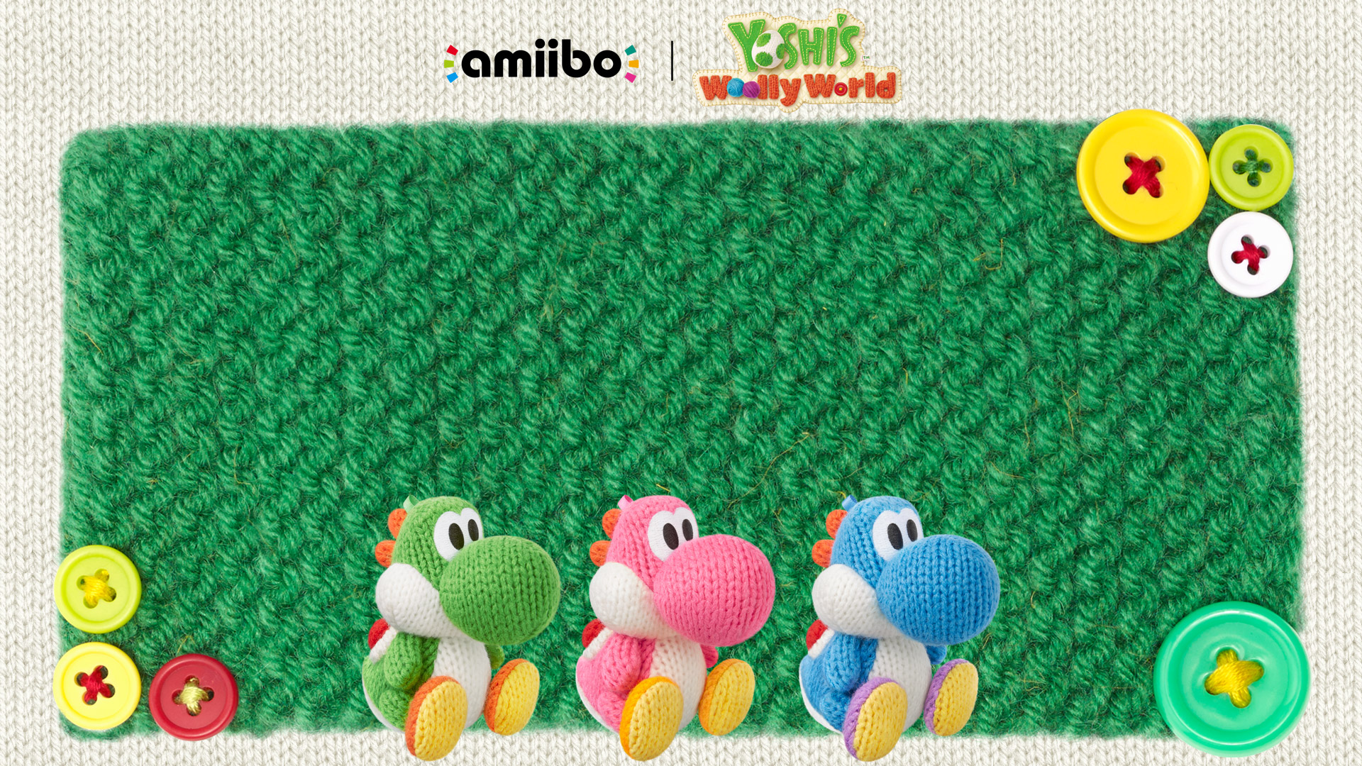 Yoshi's Woolly World Wallpapers