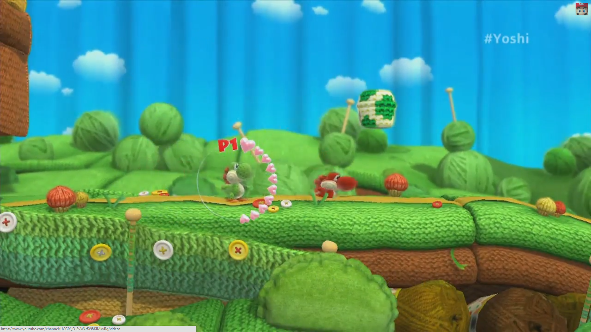 Yoshi's Woolly World Wallpapers