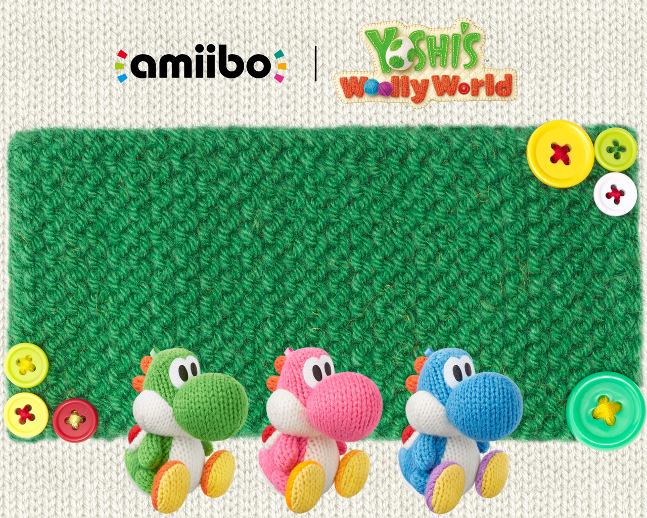 Yoshi's Woolly World Wallpapers