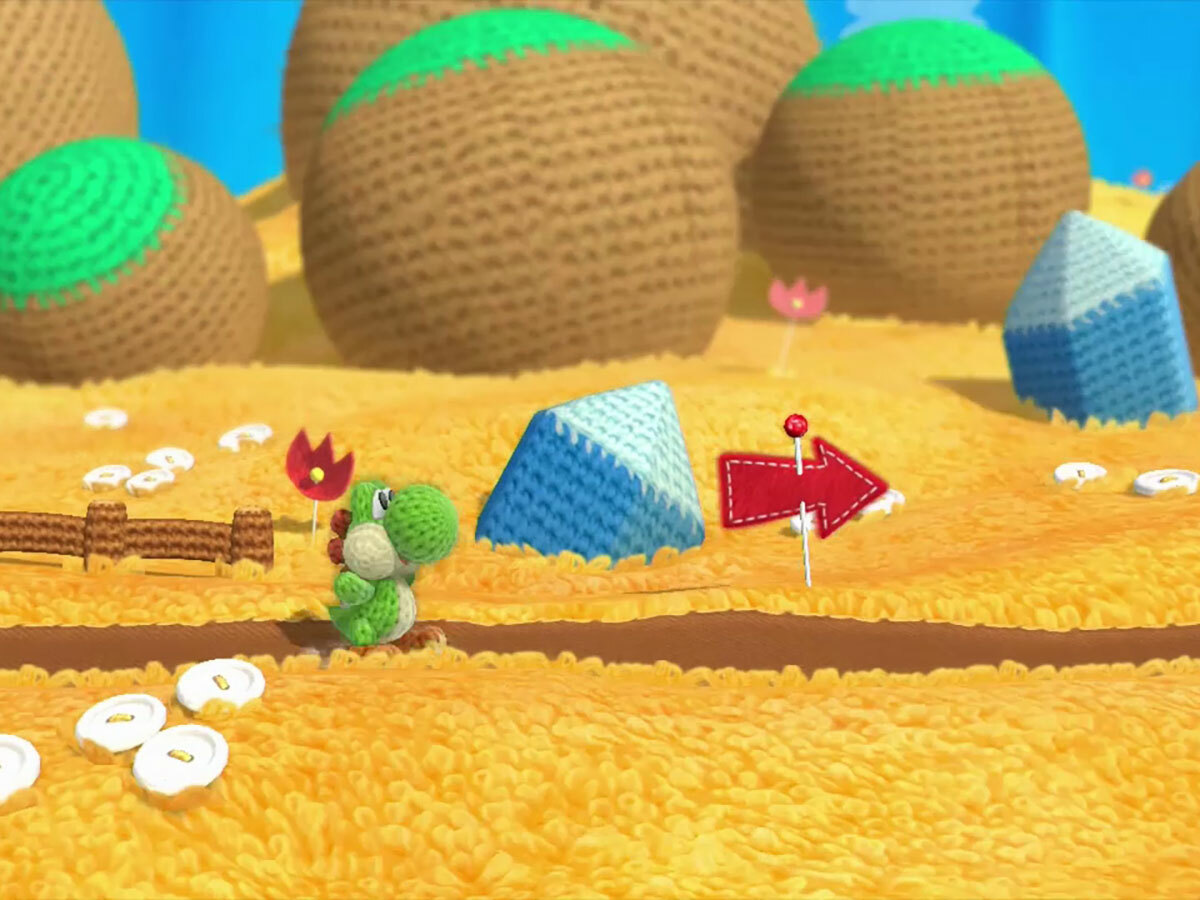 Yoshi's Woolly World Wallpapers