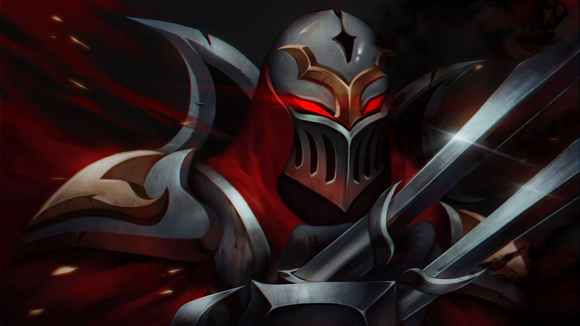 Zed League Of Legends Digital Wallpapers