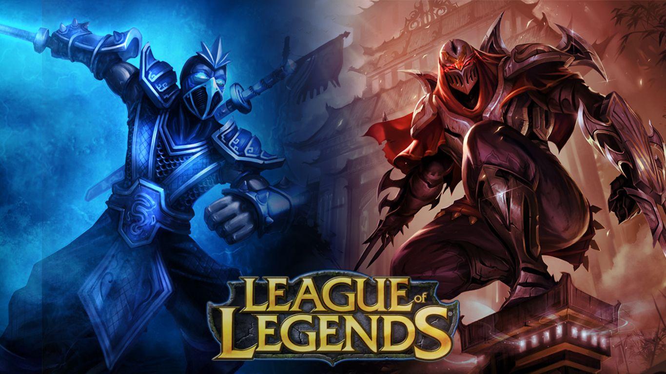 Zed League Of Legends Digital Wallpapers