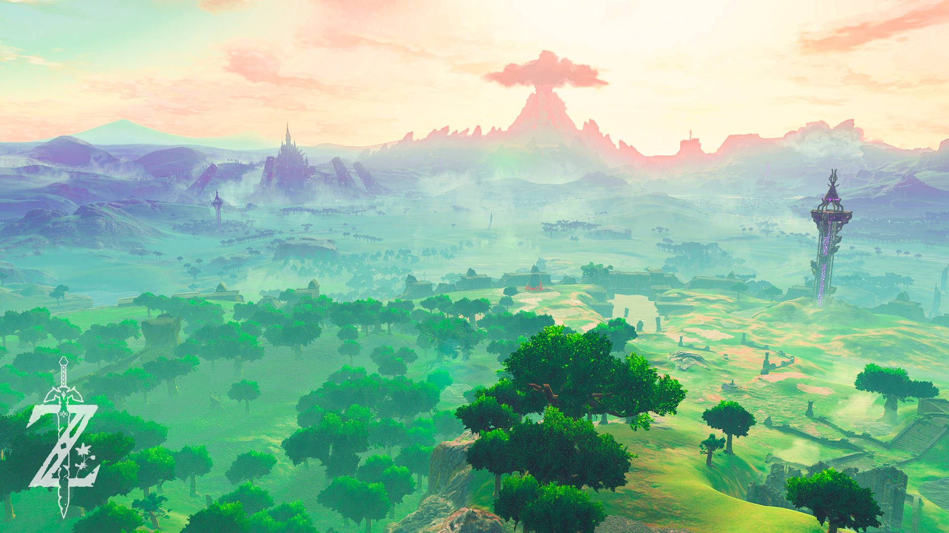 zelda landscape Wallpapers