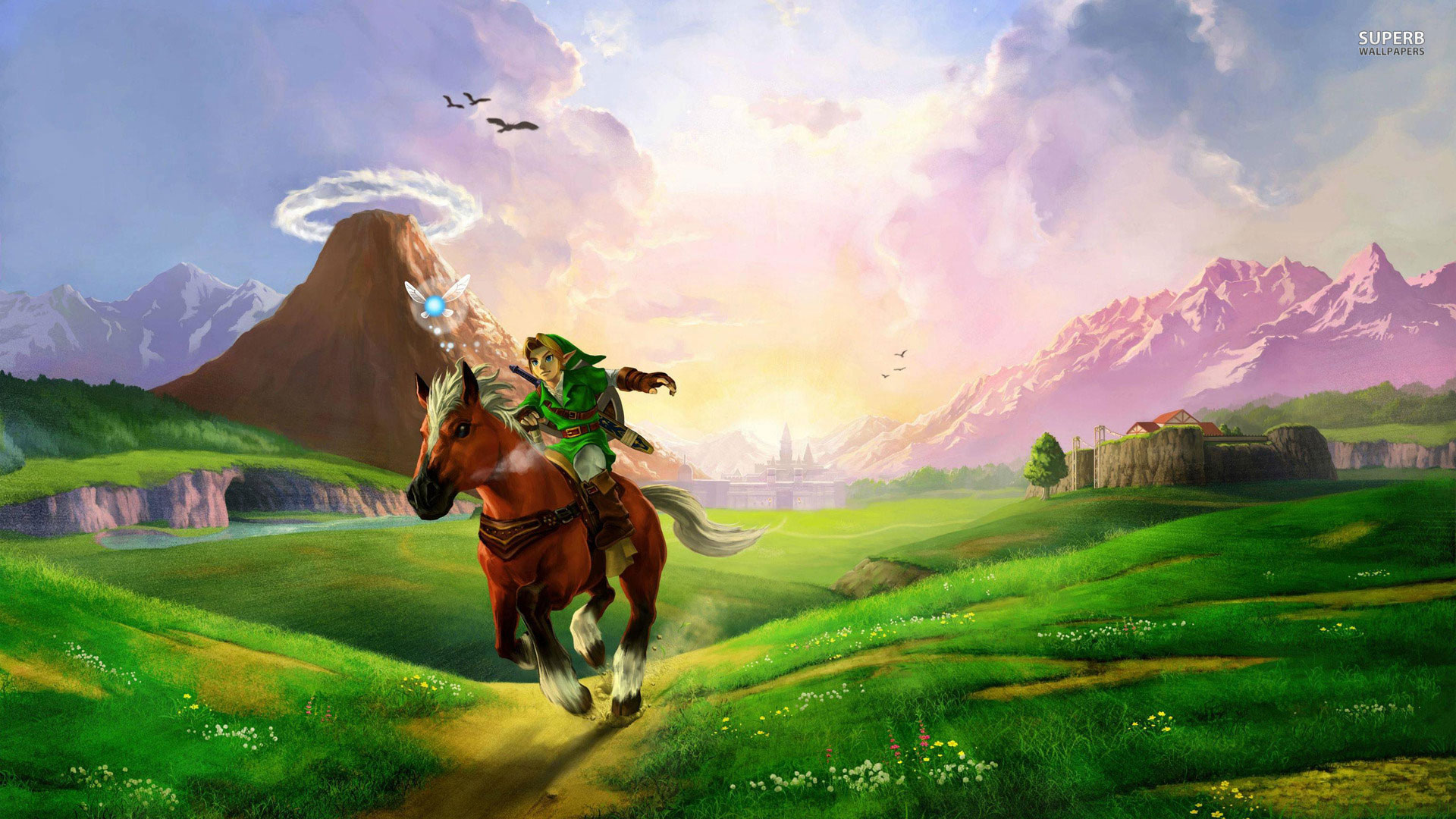 zelda landscape Wallpapers