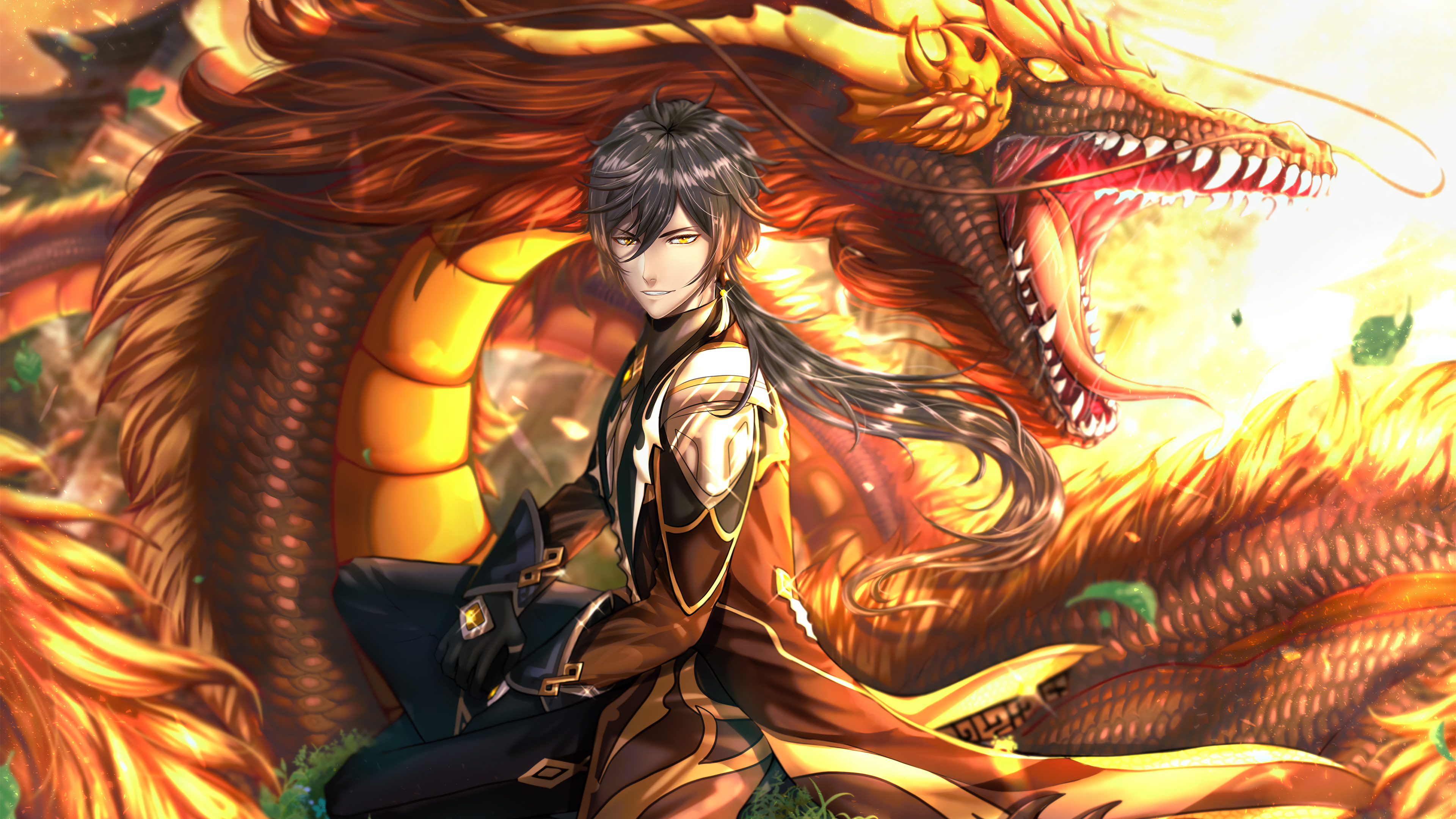 Zhongli Cool Genshin Impact Wallpapers