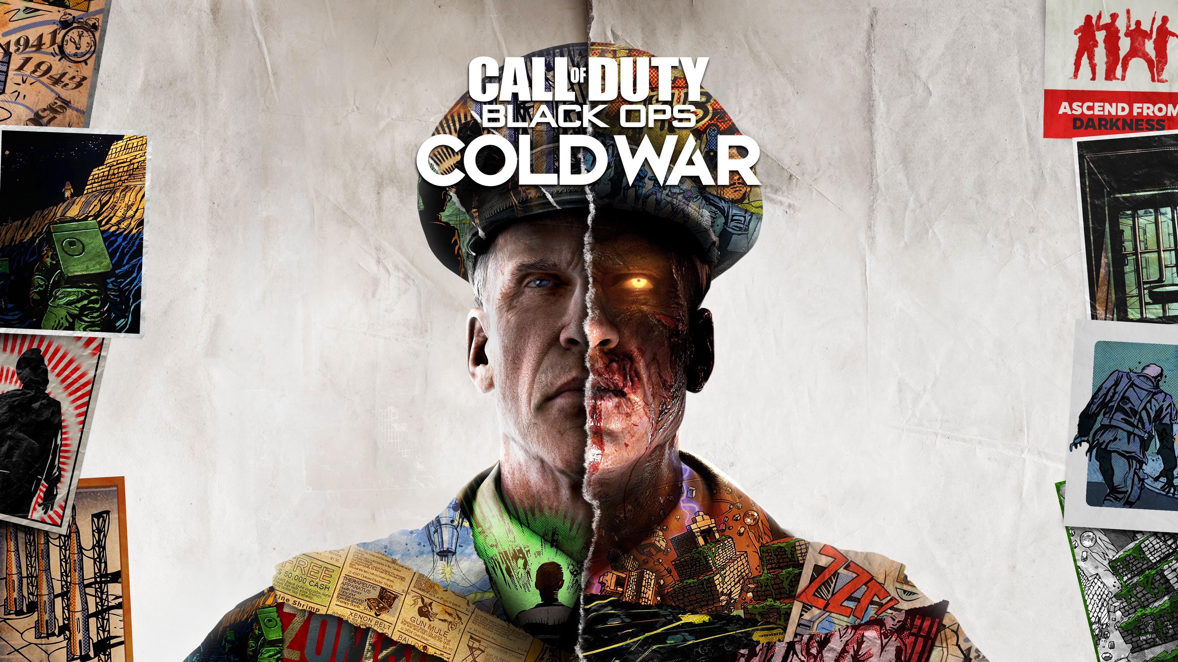 Zombies Fight in Call of Duty Cold War Wallpapers