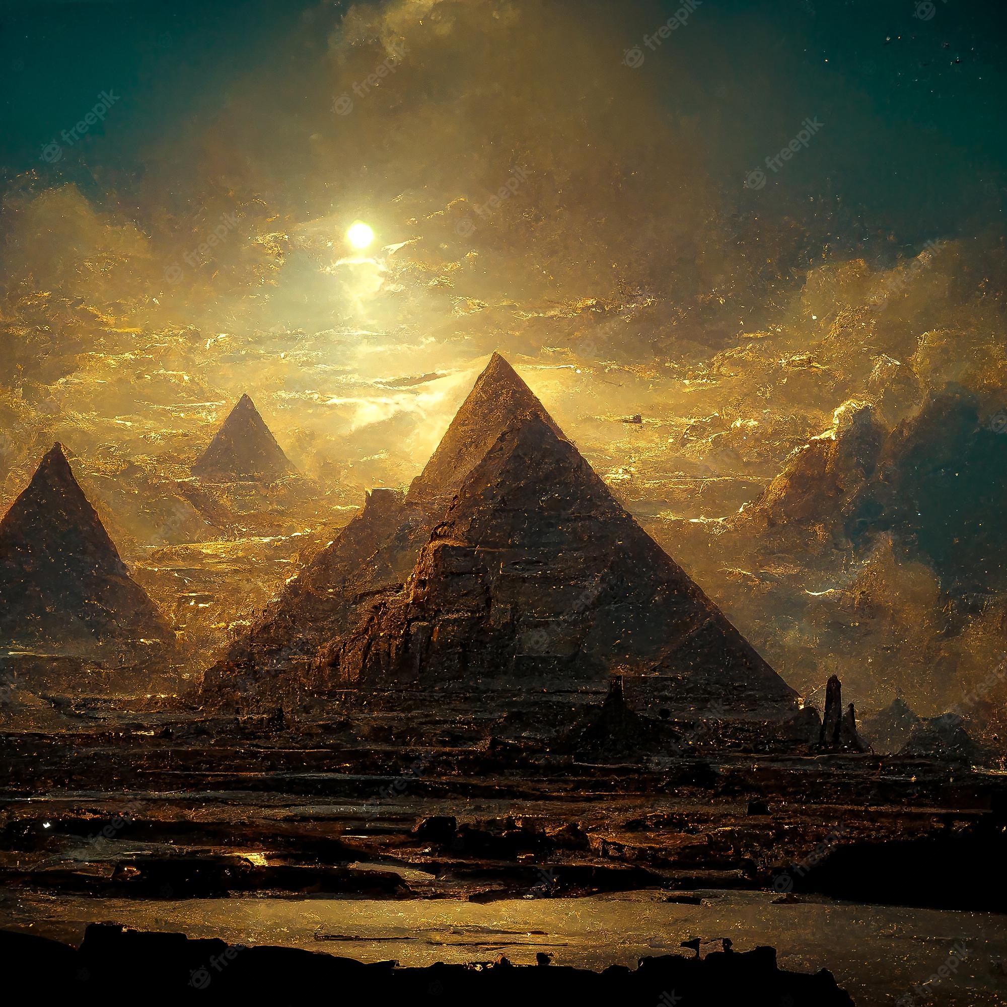 4K Fantasy Pyramid
 Wallpapers