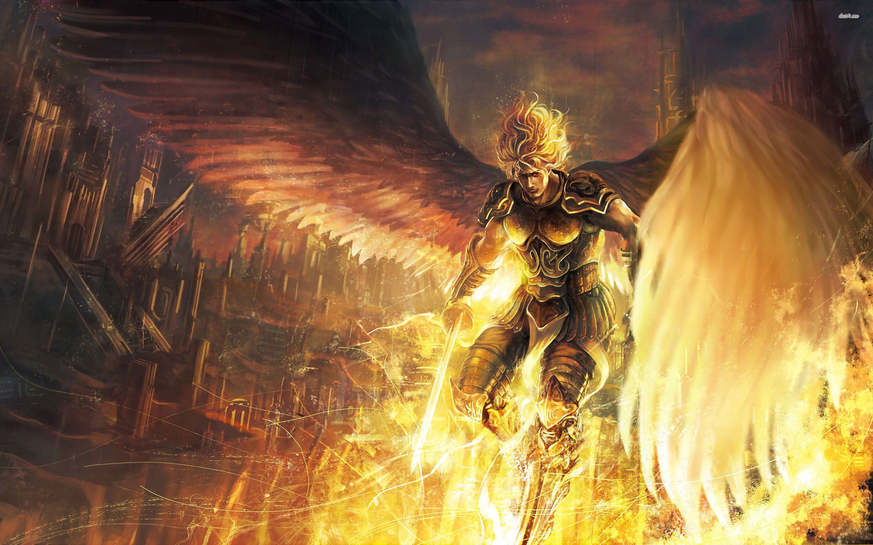 Angel Warrior Arrive
 Wallpapers