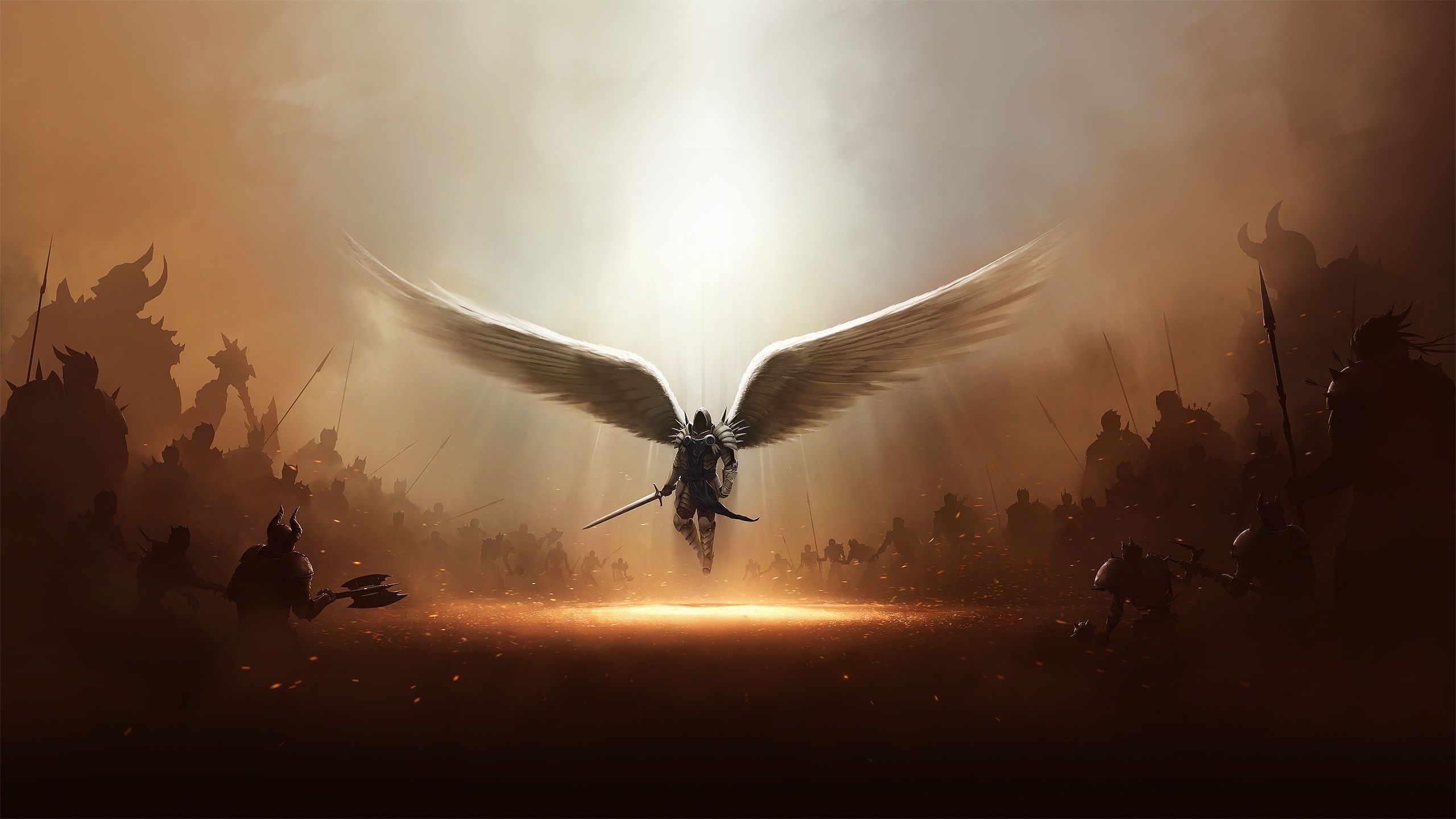 Angel Warrior Arrive
 Wallpapers