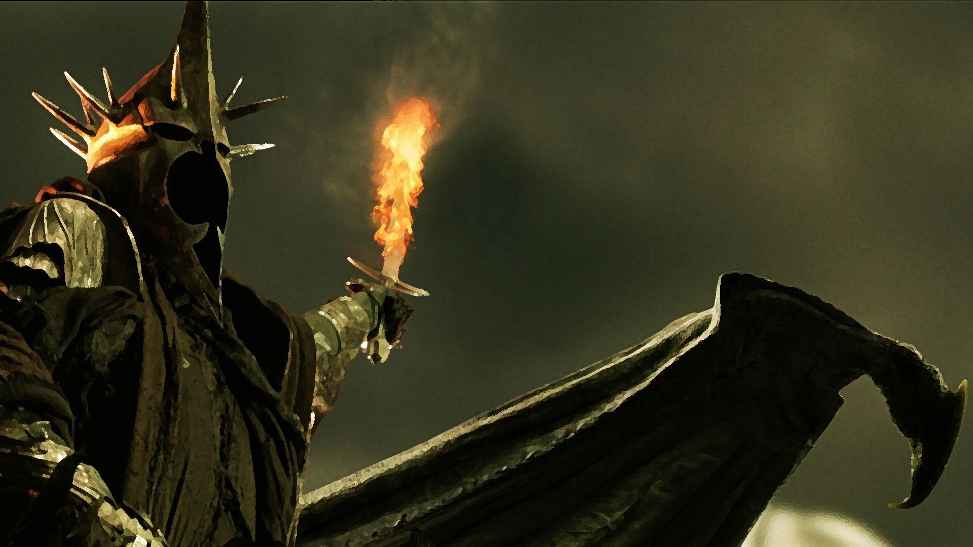 Angmar Vs Eowyn
 Wallpapers