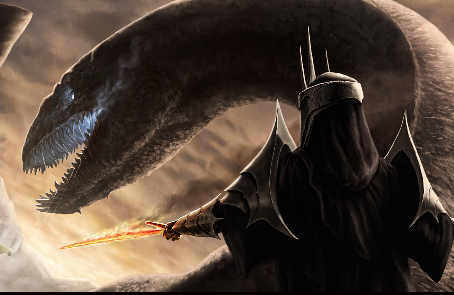 Angmar Vs Eowyn
 Wallpapers