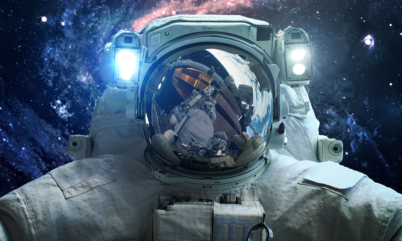 Astronaut In Space
 Wallpapers