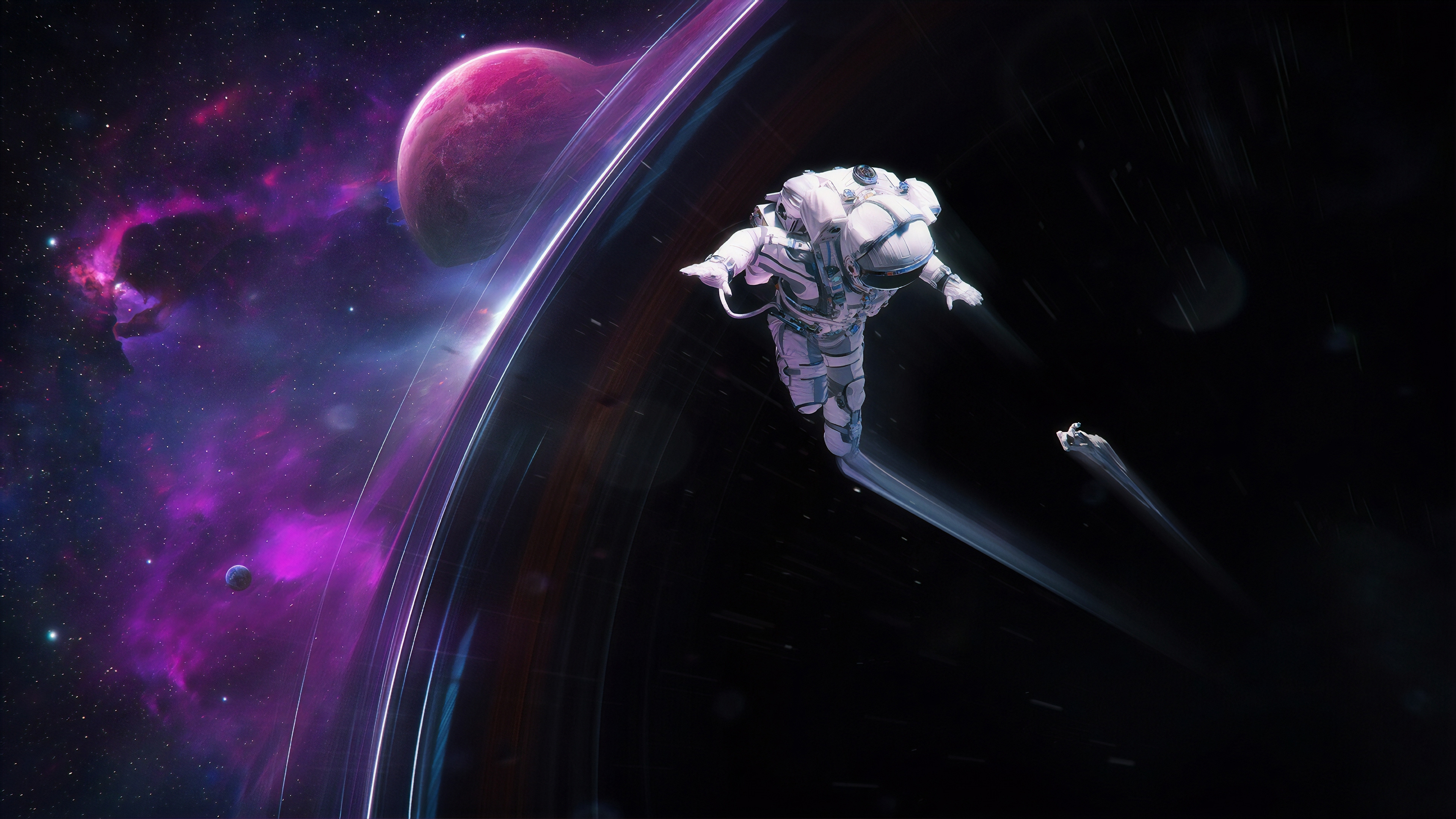 Astronaut In Space
 Wallpapers