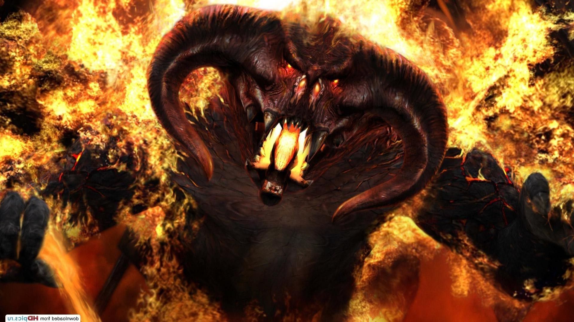 Balrog Vs Gandalf Lord Of The Rings
 Wallpapers