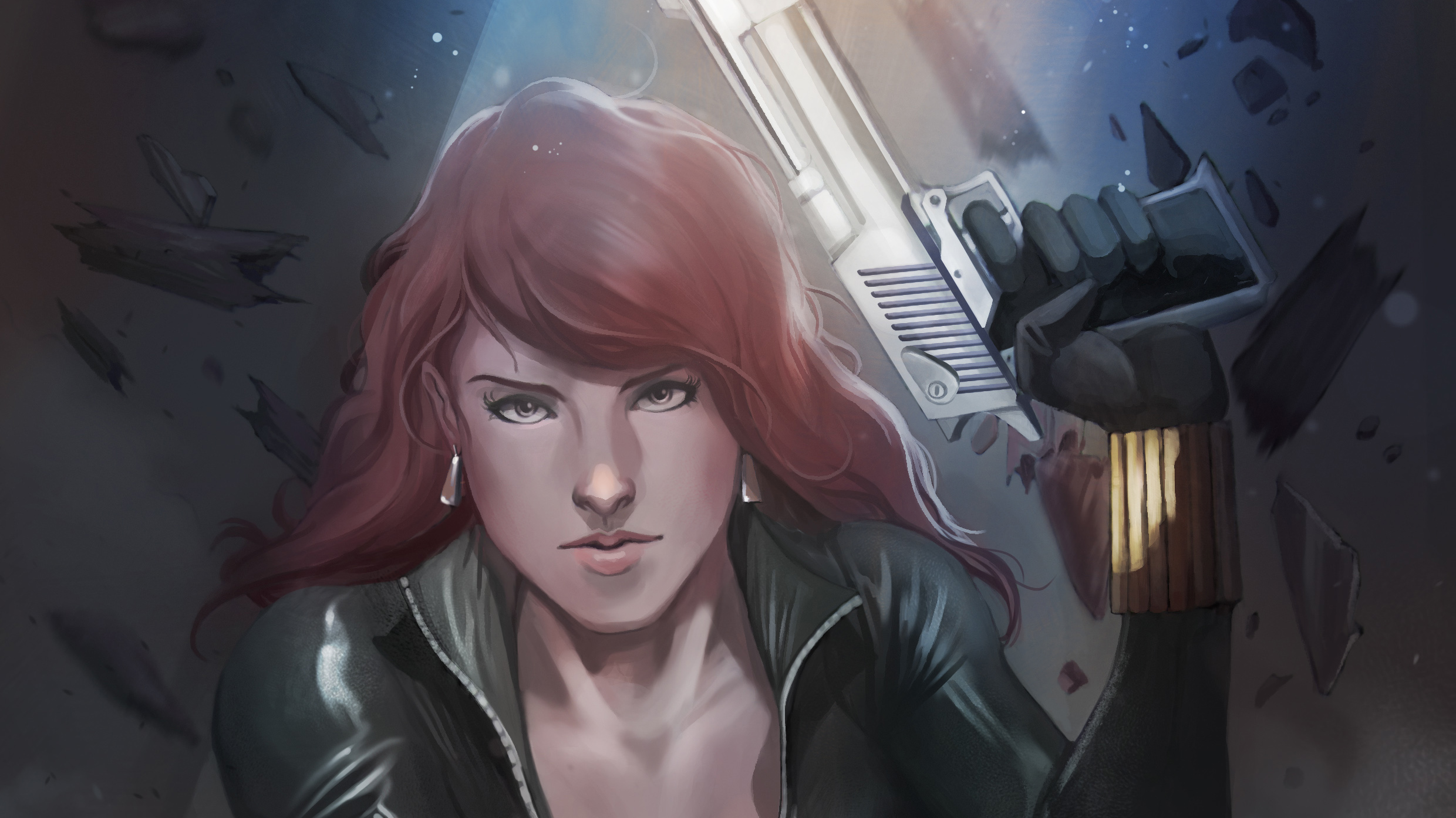 Black Widow Fantasy Art
 Wallpapers