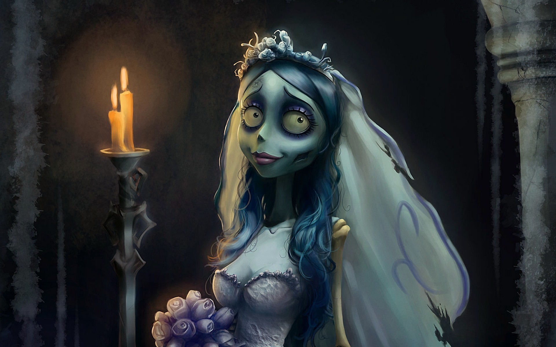 Bride Of Death By Wlop
 Wallpapers