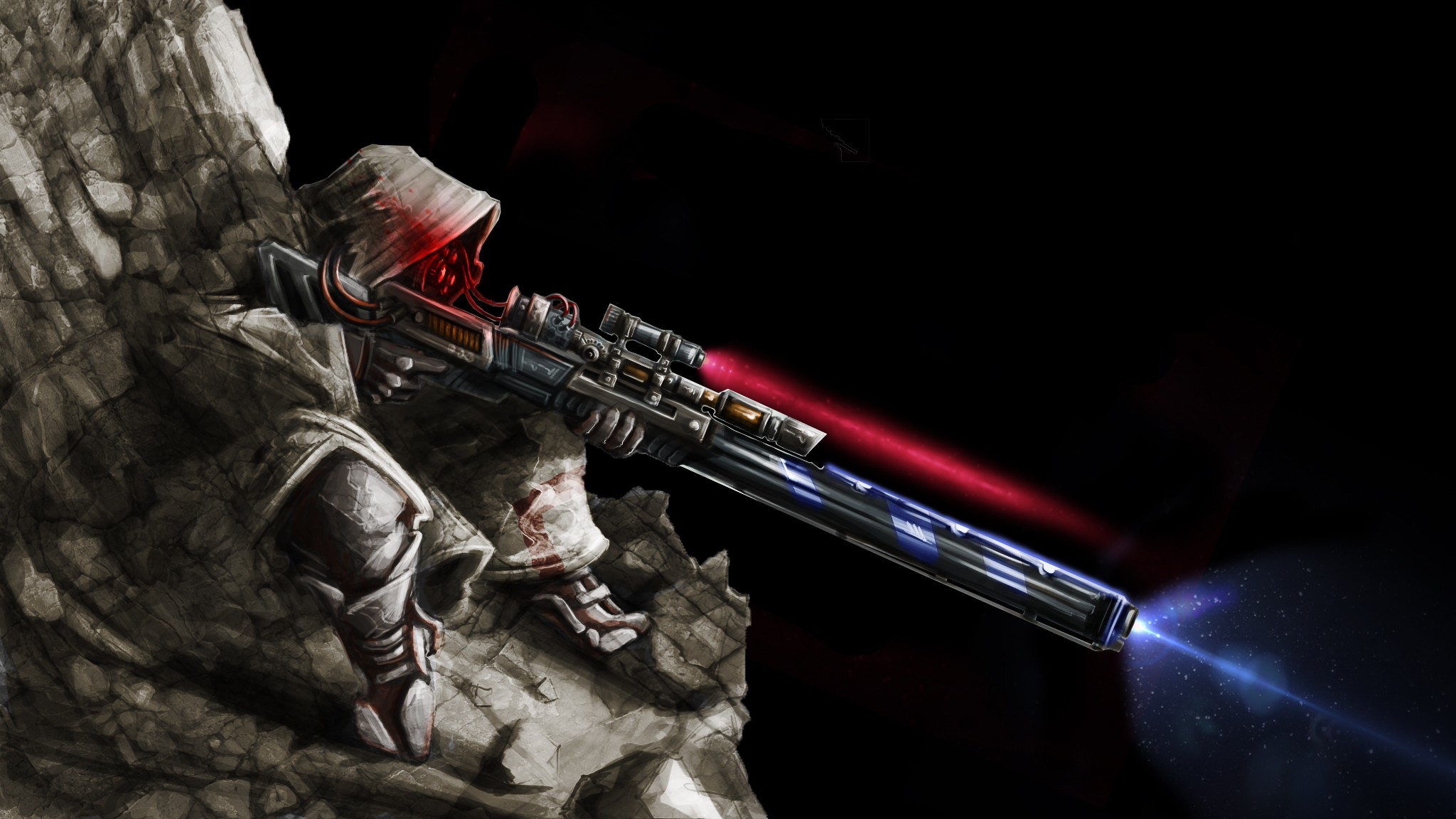 Cool Cyborg Sniper
 Wallpapers