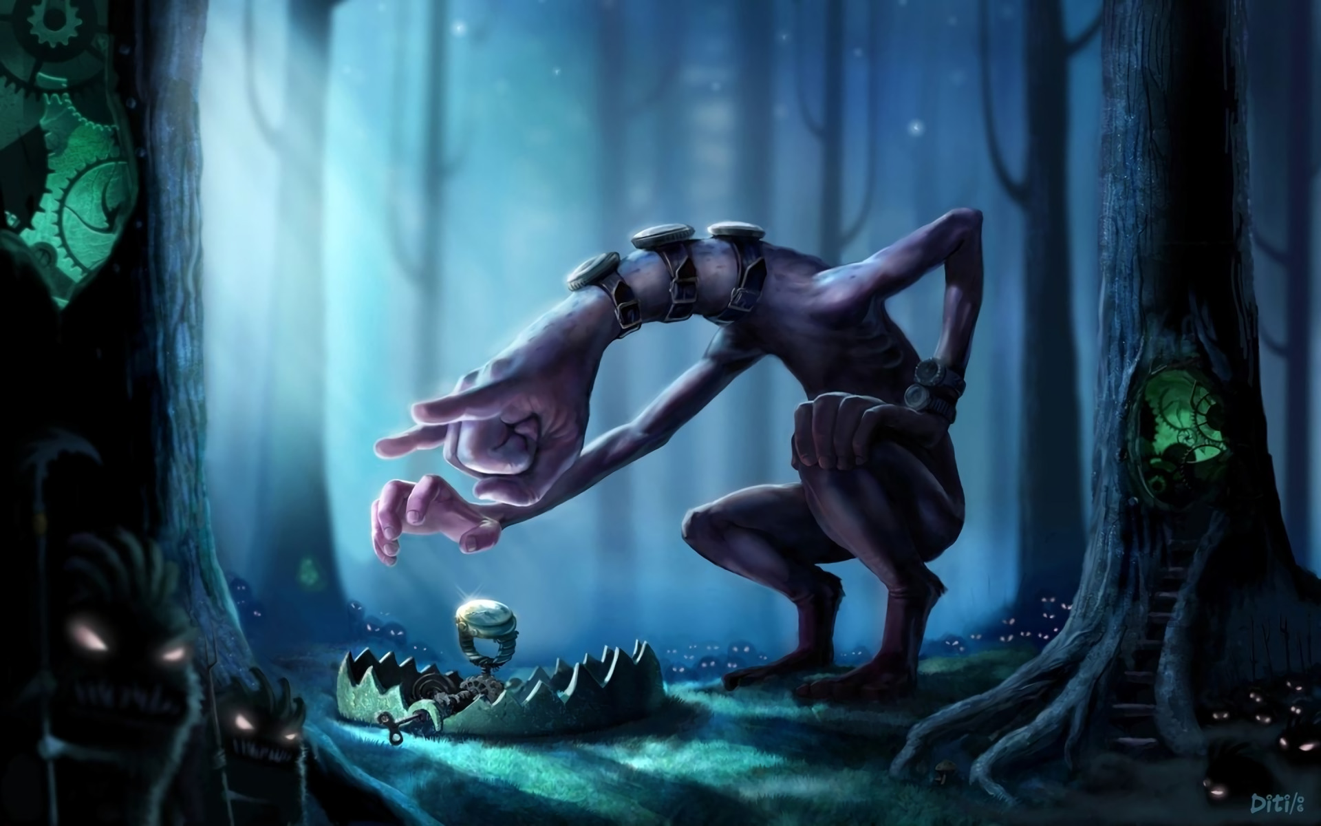 Creepy Creature
 Wallpapers