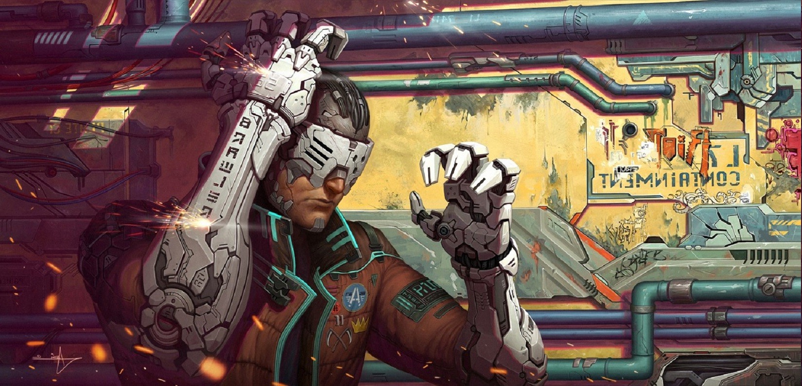 Cyborg Art Cyberpunk
 Wallpapers