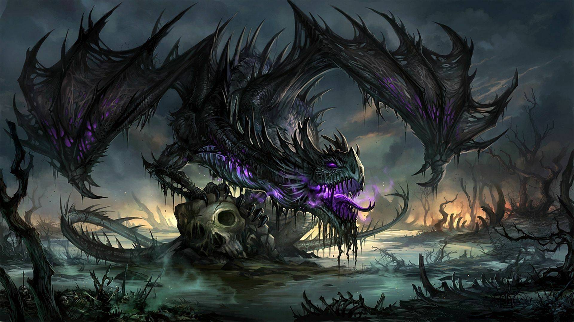 Demon Dragon Wallpapers