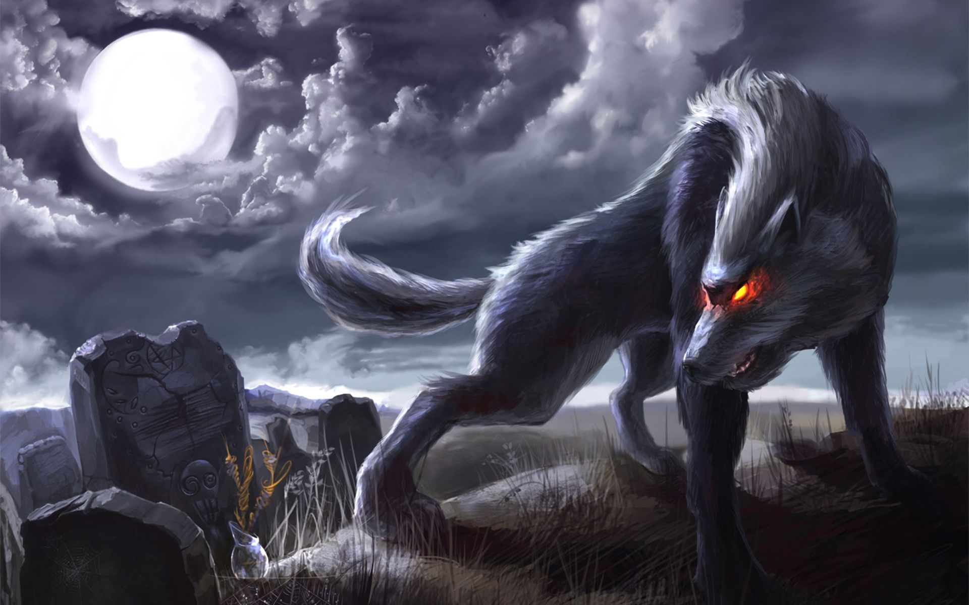 Demon Wolf
 Wallpapers