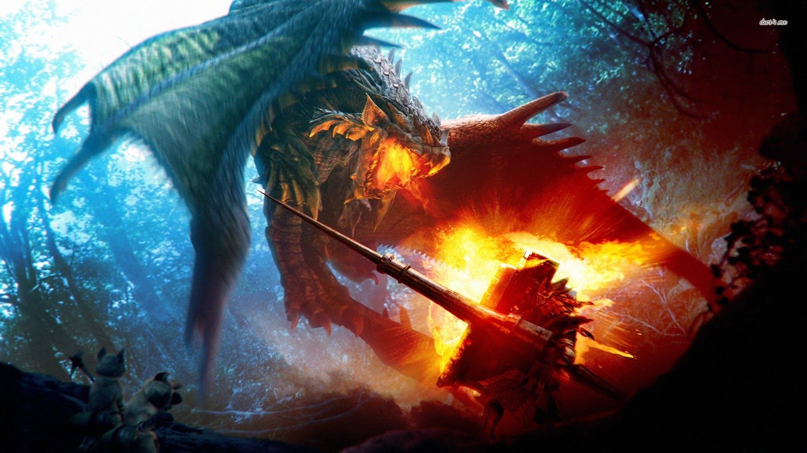 Dragon Battle Wallpapers