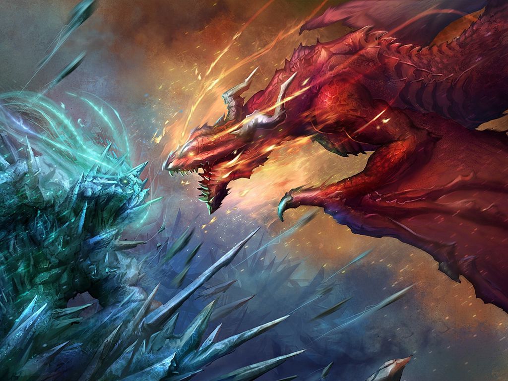 Dragon Battle Wallpapers