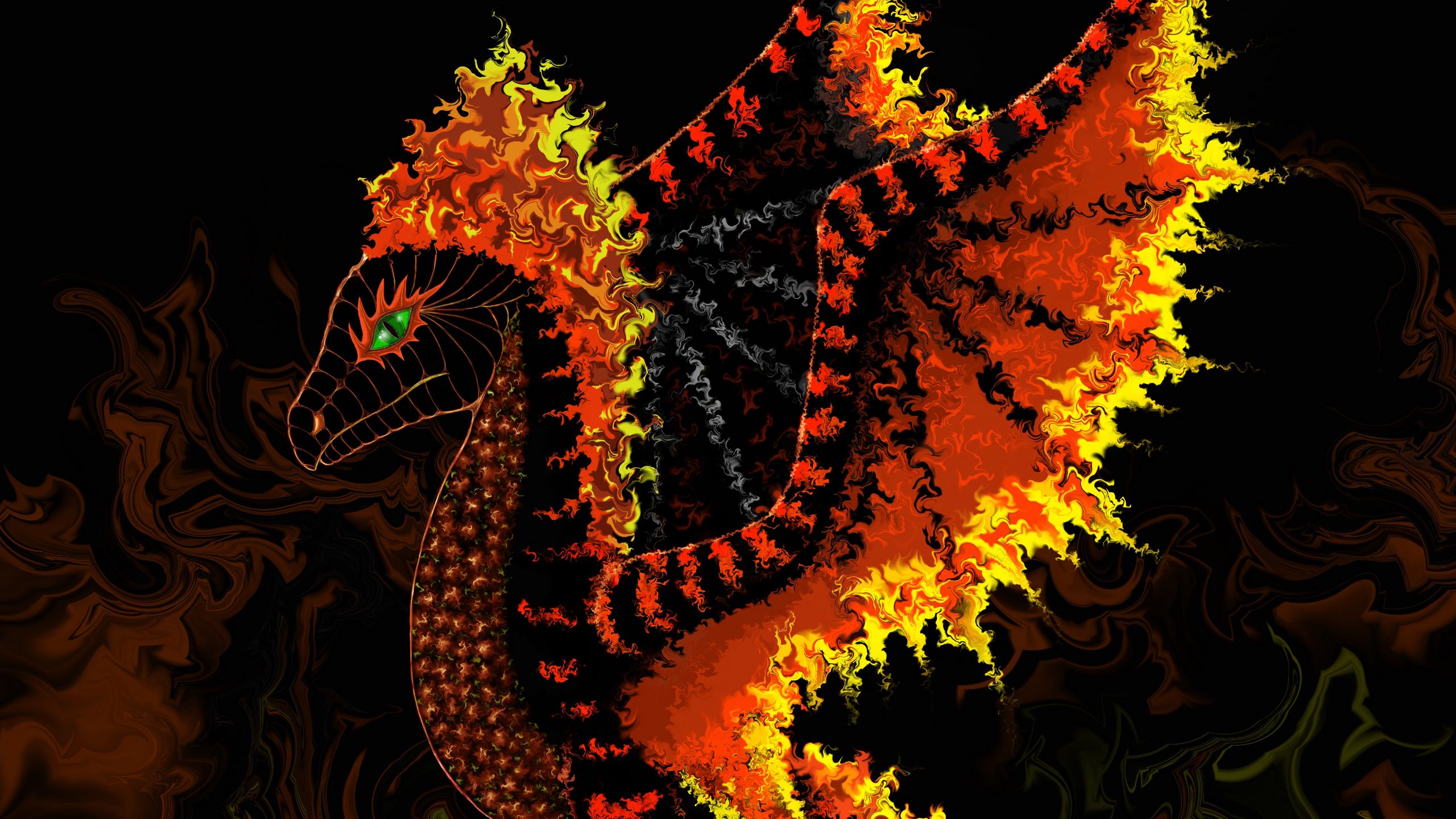 Dragon Fire
 Wallpapers