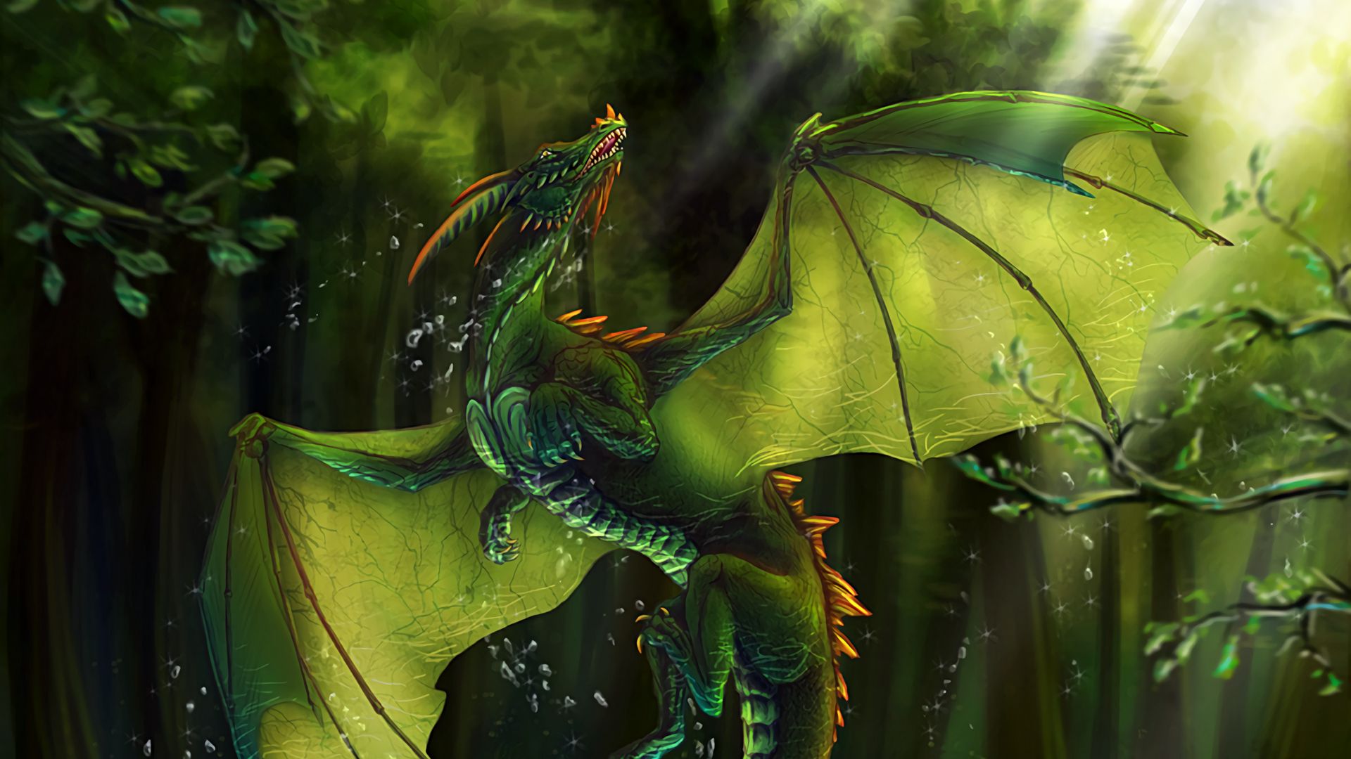 Dragon Forest Wallpapers