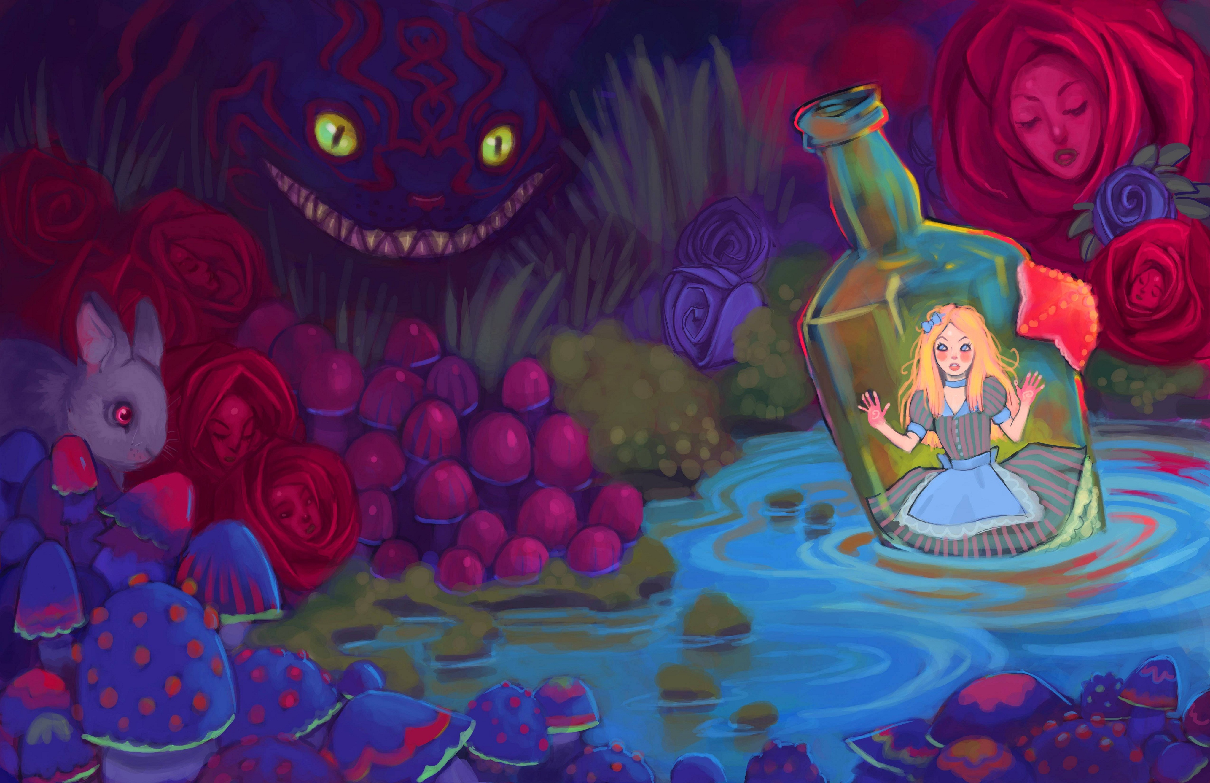 Fantasy Alice In Wonderland Wallpapers