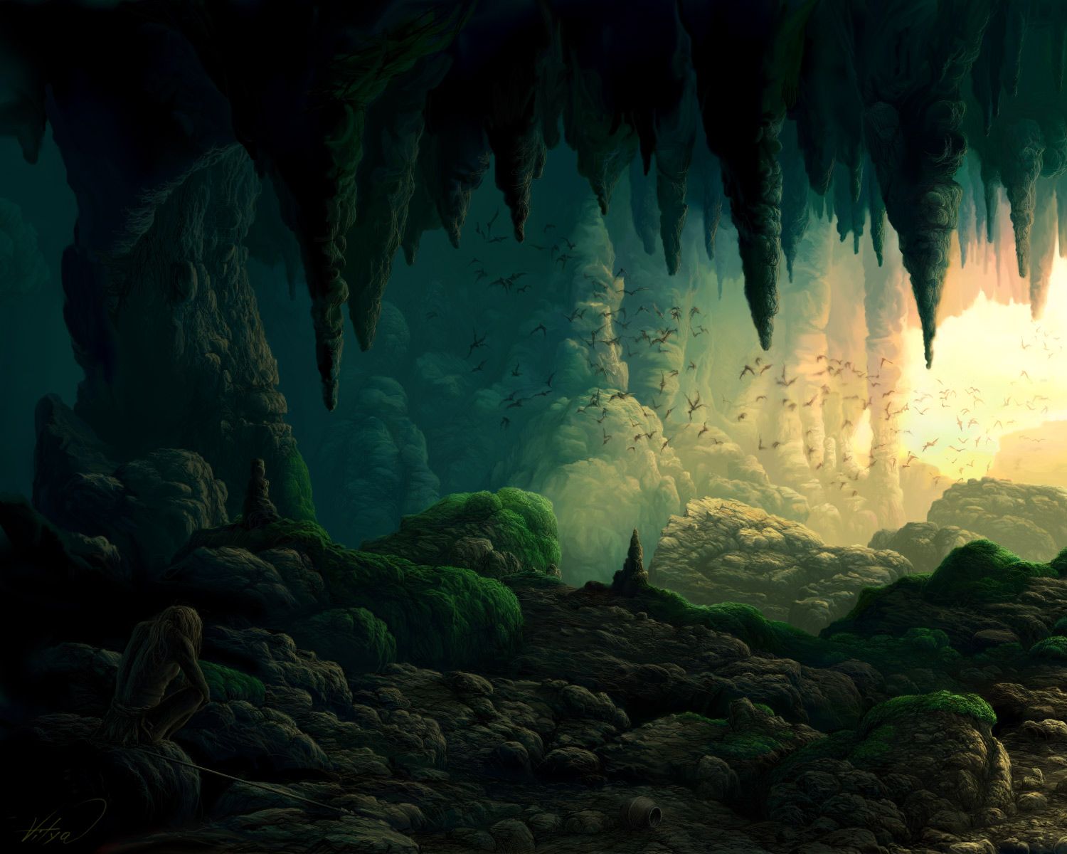 Fantasy Cave Wallpapers