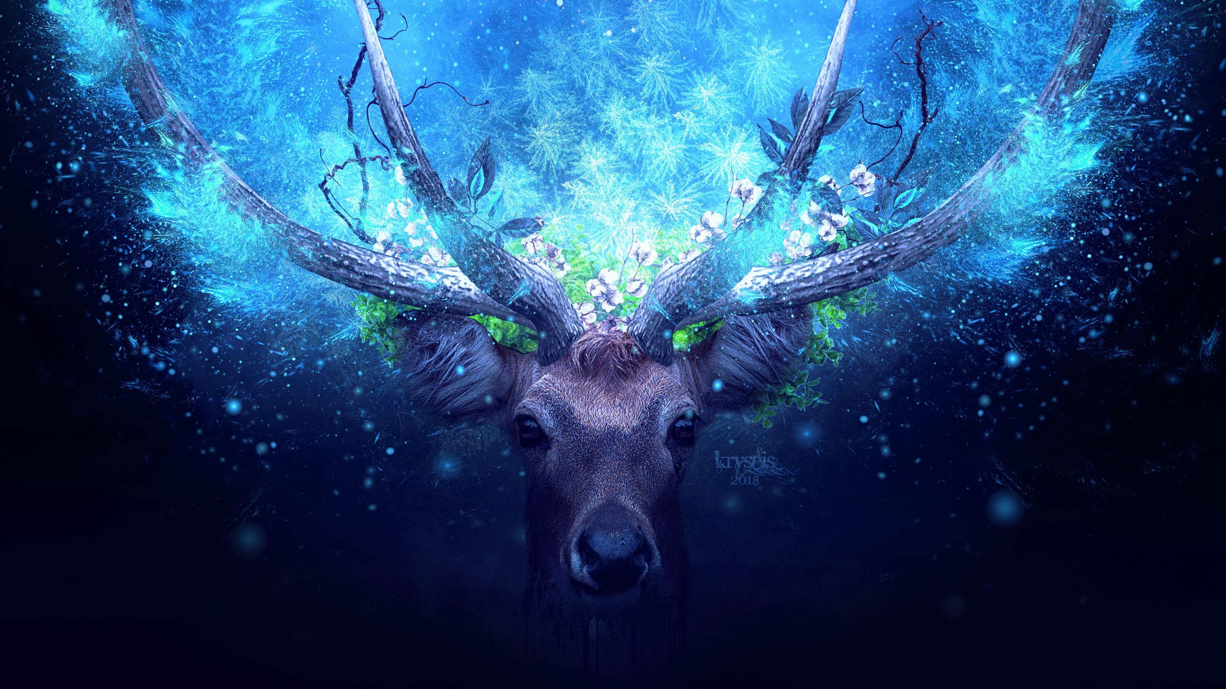 Fantasy Deer Wallpapers