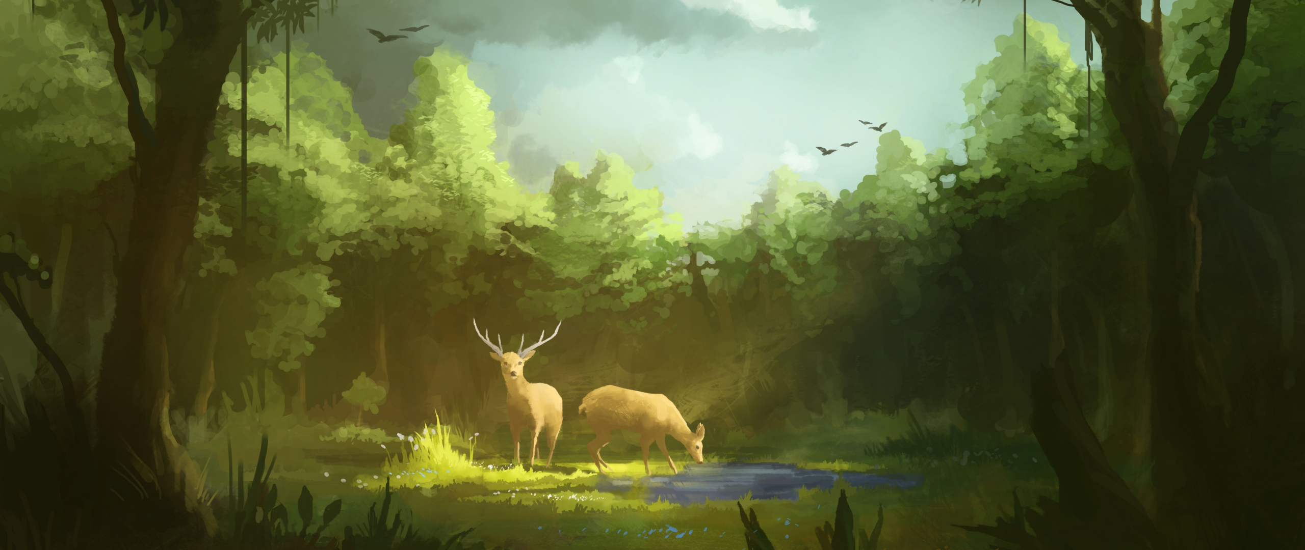 Fantasy Deer
 Wallpapers
