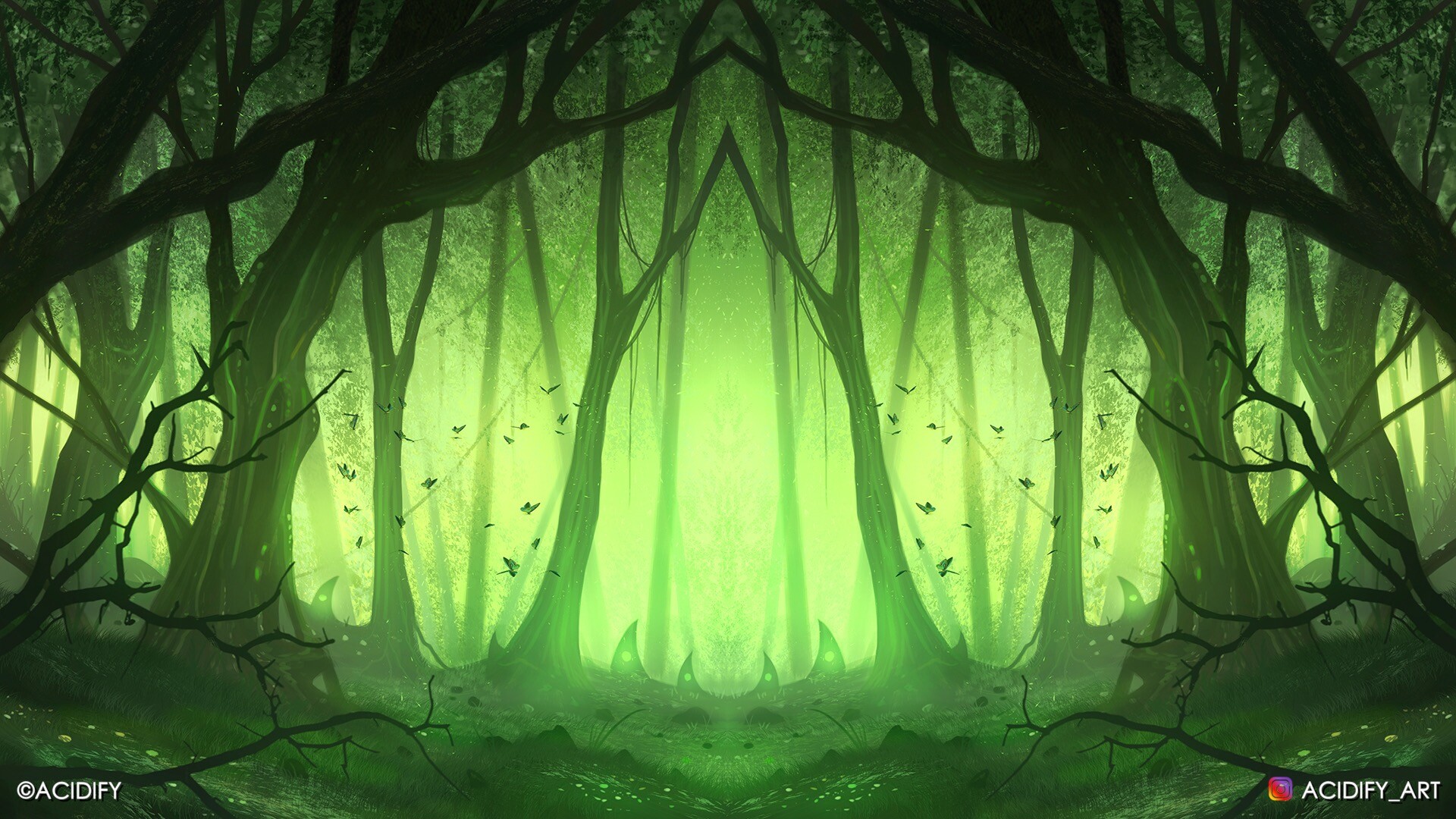 Fantasy Forest Art
 Wallpapers