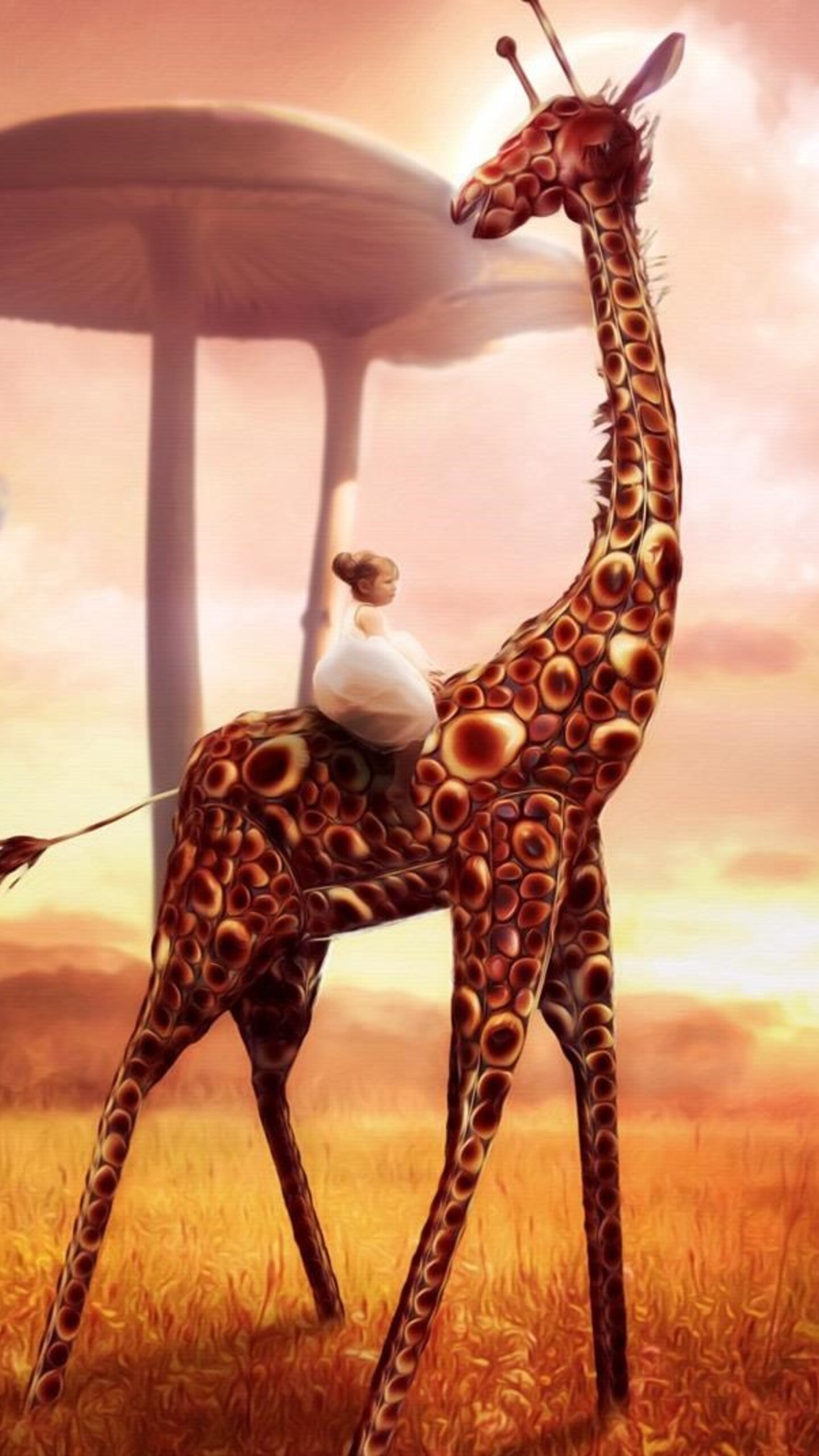 Fantasy Giraffe Wallpapers