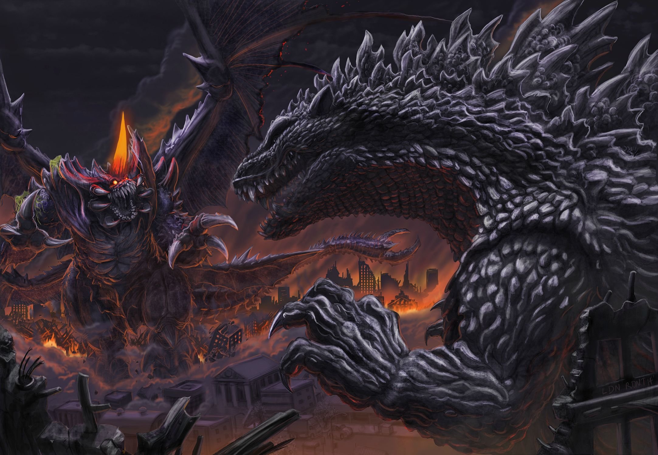 Fantasy Godzilla Wallpapers