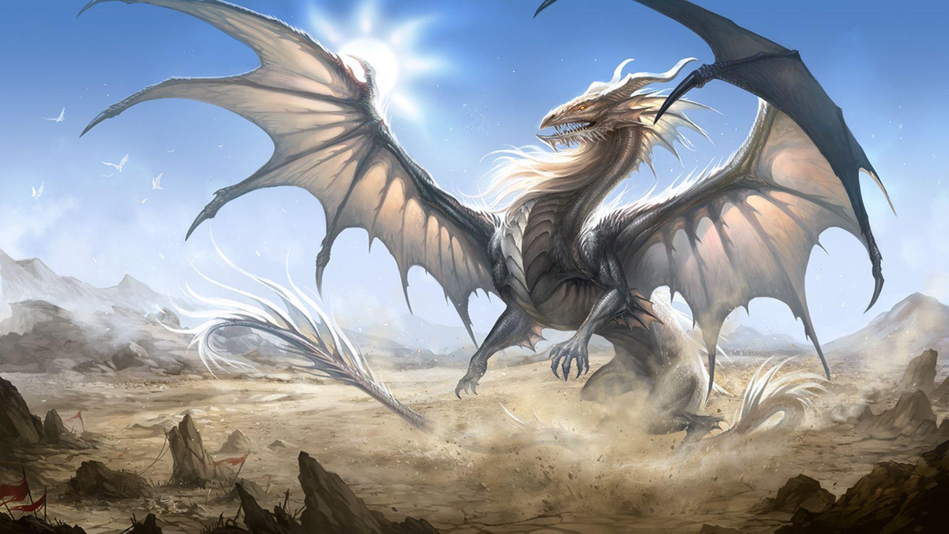 Fantasy Hd Cool Dragon Art
 Wallpapers