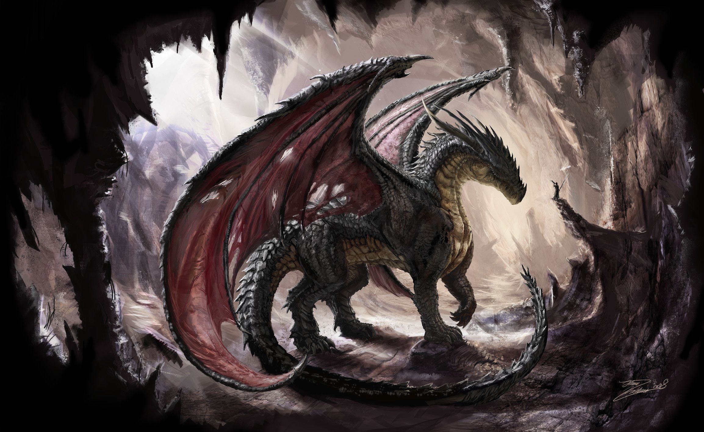 Fantasy Hd Cool Dragon Art
 Wallpapers