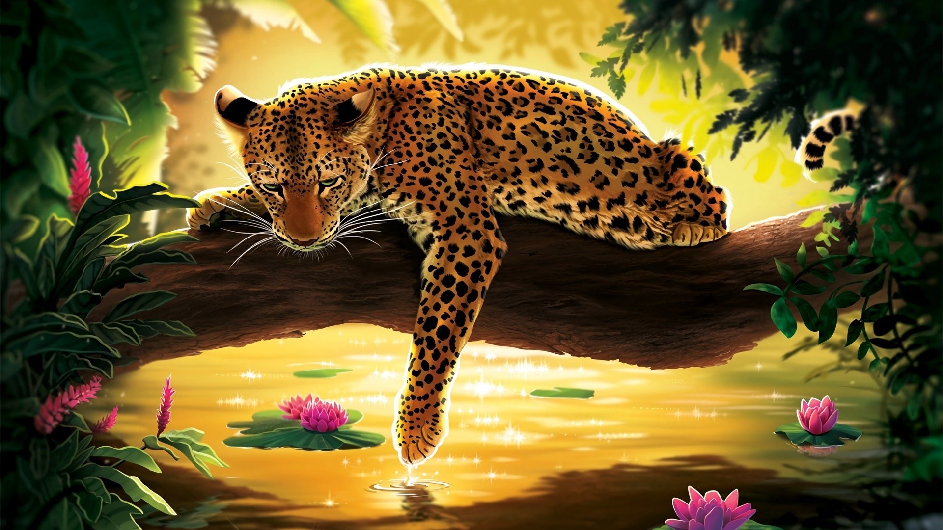 Fantasy Leopard Wallpapers