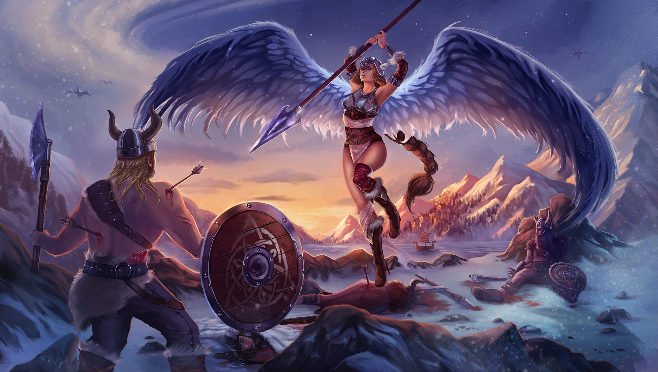 Fantasy Valkyrie Wallpapers