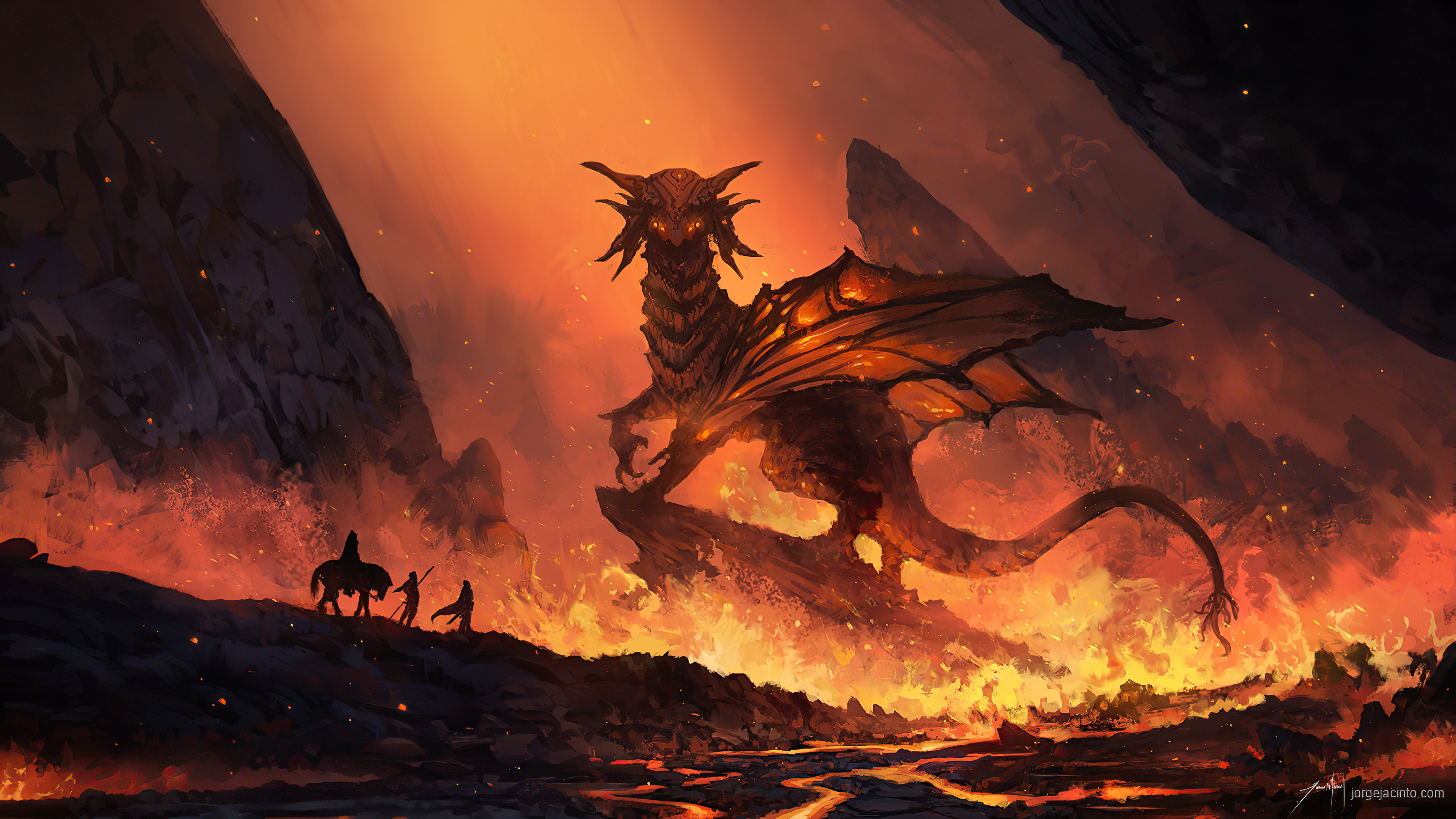 Firey Dragon
 Wallpapers