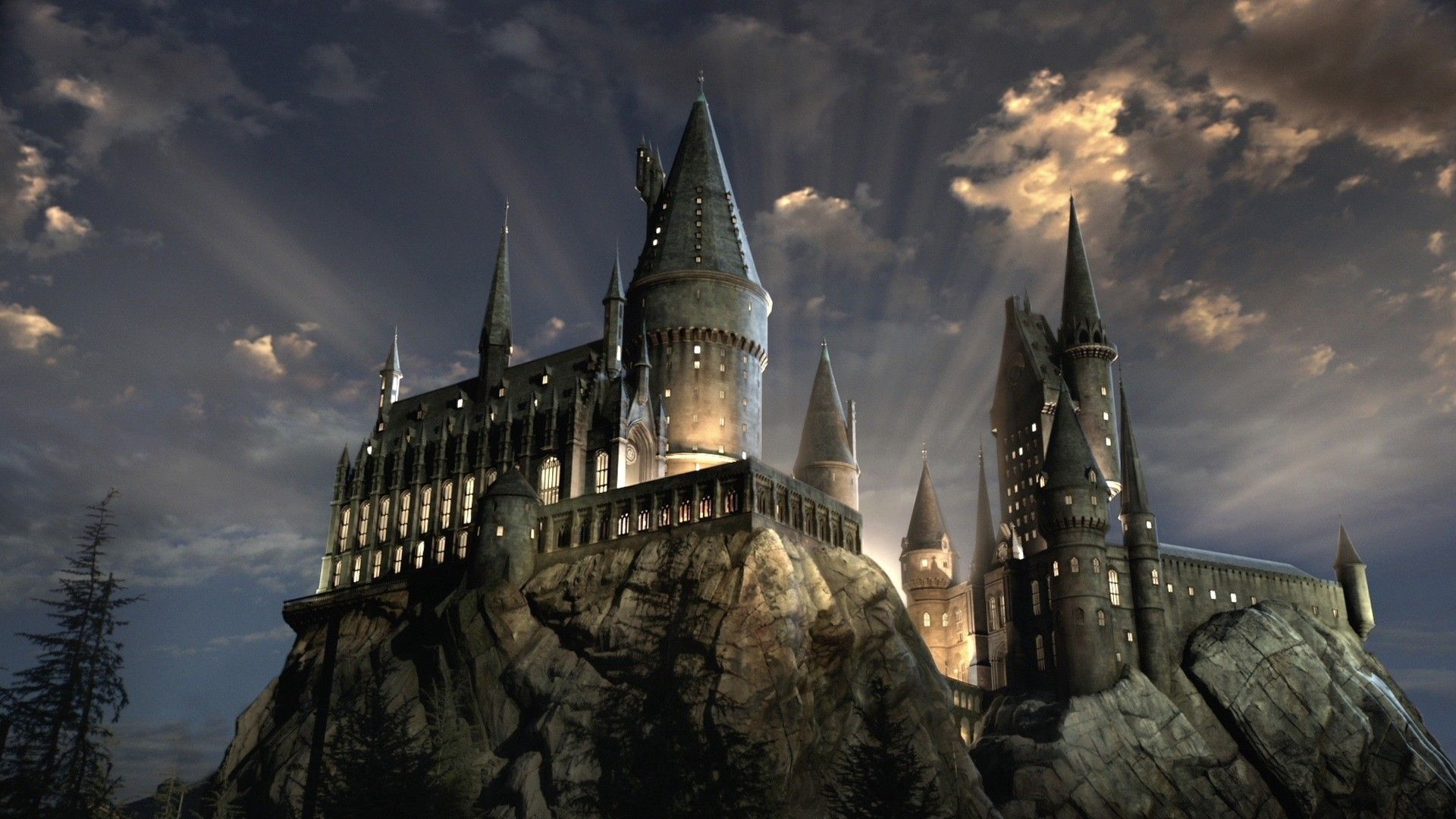 Hogwarts Harry Potter School
 Wallpapers