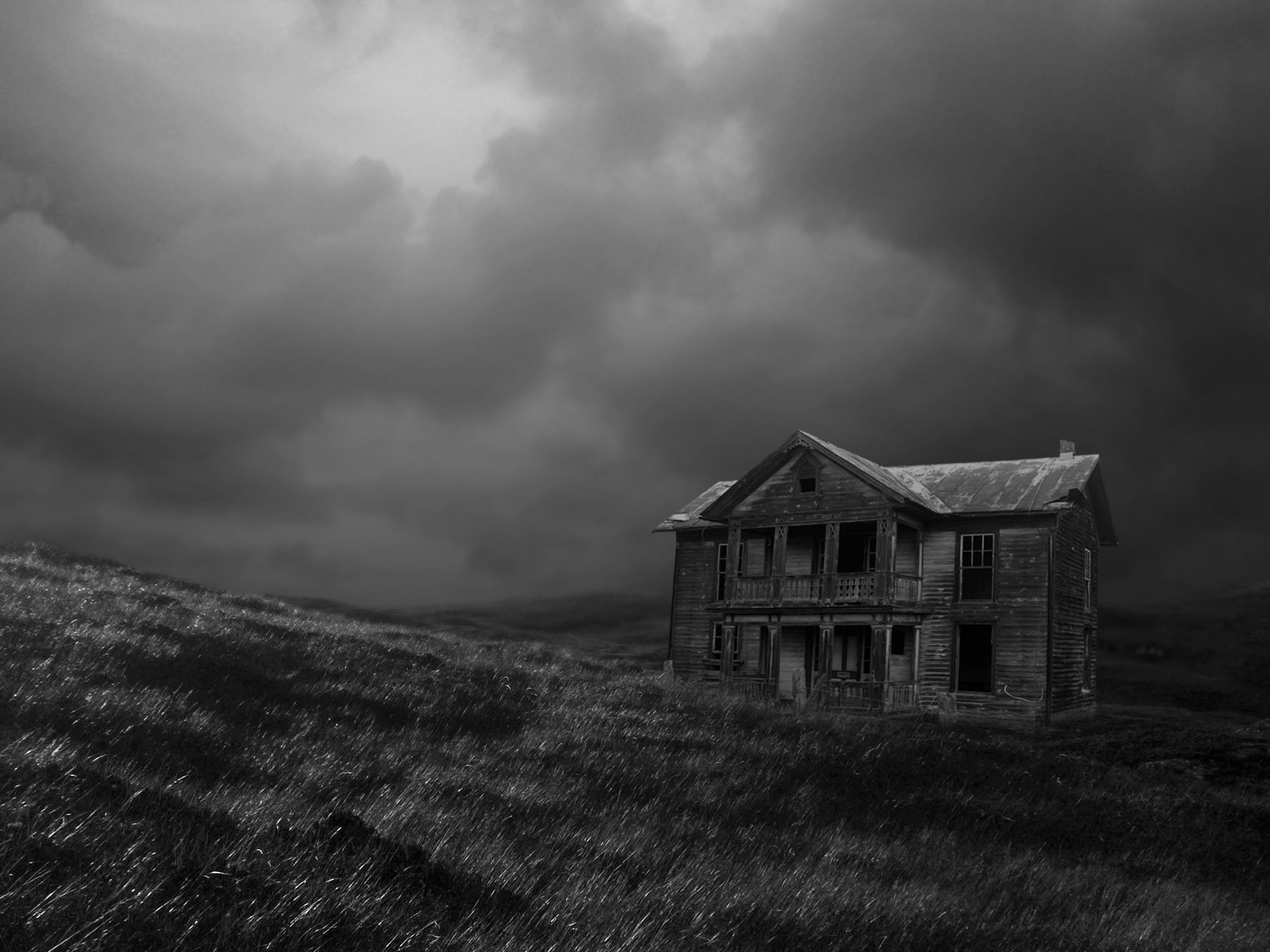 Horror House Monochrome
 Wallpapers