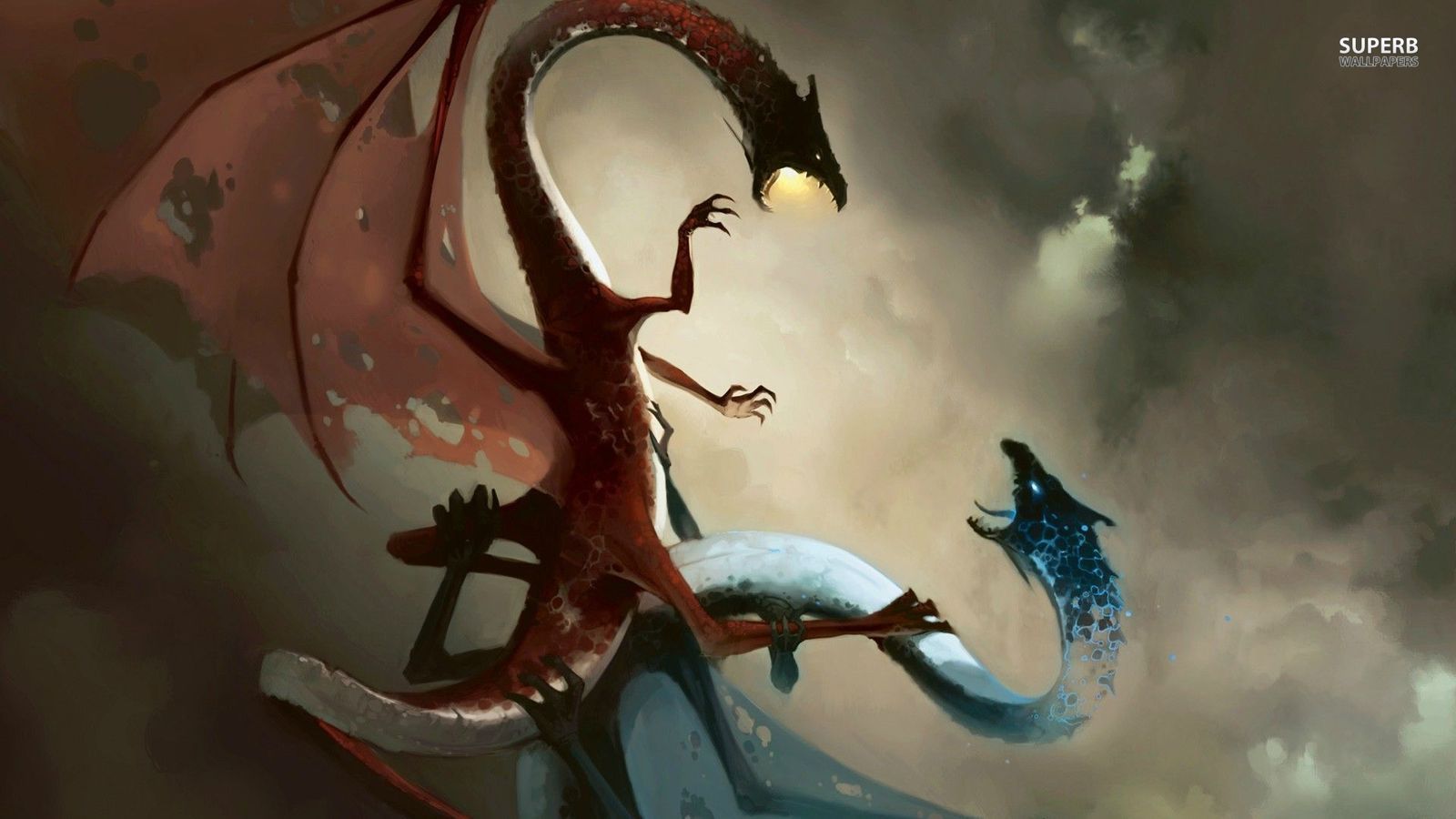 Ice And Fire Dragons
 Wallpapers