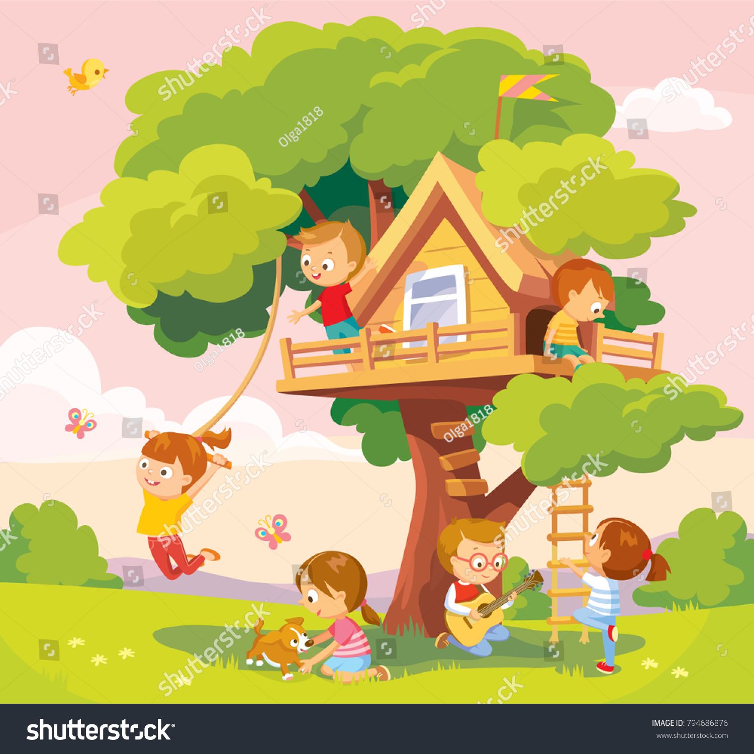 Kids Tree House
 Wallpapers