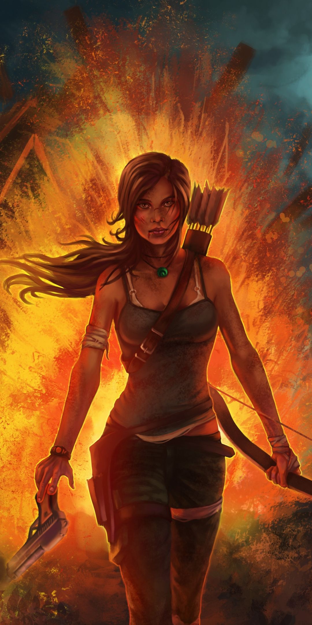 Lara Croft Tomb Raider Artwork
 Wallpapers